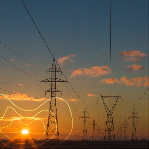 Torres de energia elétrica